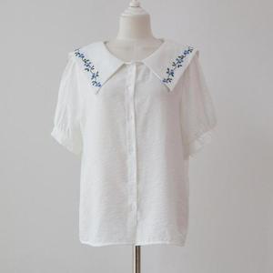 아이우먼 세라카라꽃블라우스 WBN116M407 빅사이즈