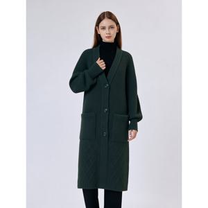 [아날도바시니](아날도바시니) 다이아 니트 롱가디건 (AV12KC02M