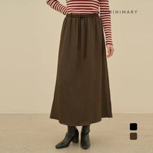 [미니마리][미니마리] 올밴딩플레어스커트 (MM43SK06)