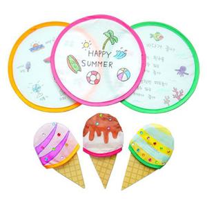 아이스크림 그리기 부채(4인용)