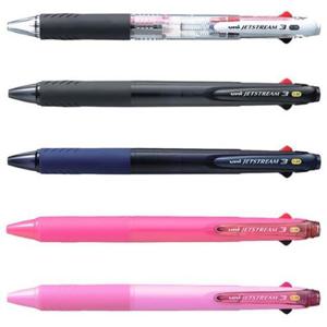 유니 제트스트림 3색 멀티펜 SXE3-400-38  낱개