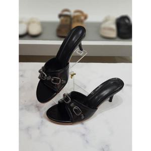 한슈 세이브존03 마닐라 시크 미들 뮬힐 7cm HS676653sn