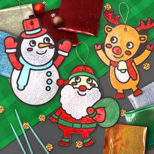 [하하당] 크리스마스 포일아트 오너먼트