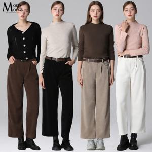 [모리모리스][모리모리스(Morry Morris)] 페이퍼 골덴 팬츠