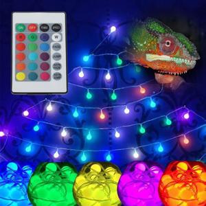 센시엠 크리스마스 장식 벽 트리 앵두 전구 100구