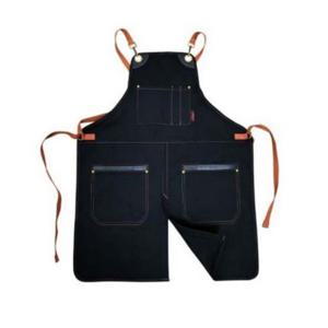 아티스트 앞치마 특대 검정 면 78x102 AP-XL-BK 산돌