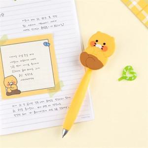 카카오프렌즈 캐릭터 패치 무빙 볼펜 0.7 PCV 춘식이 필기구