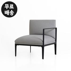 뷰즈 패브릭 쇼파 팔걸이 소파 거실 1인용 카페(좌측)