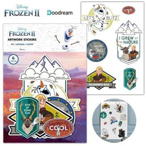 두드림 겨울왕국2 아트웍 스티커 올라프와친구들 6종