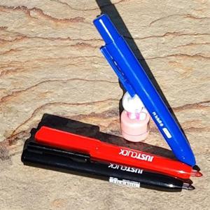 모리스 JUSTCLICK 1.5mm 중간닙 노크식 유성매직/마카