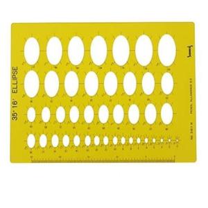 산키스 템플레이트 타원 NO.611  -45921