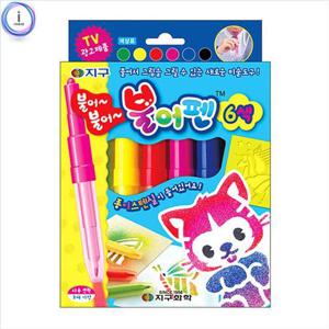 지구 불어펜 6색 싸인펜 매직