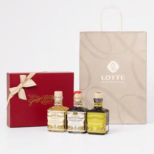 [구스토이탈리아][주세페주스티]2메달 발사믹+화이트 발사믹식초+올리브오일 세트