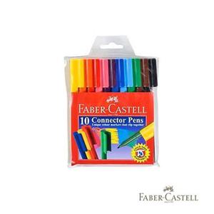 수입볼펜 파버카스텔 커넥터펜 10색 11150A
