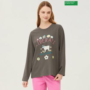 베네통 오퍼드 티셔츠 BATS11411