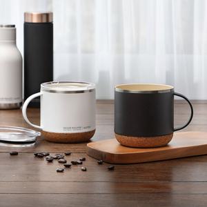 아소부 이중진공 스텐 보온보냉 세라믹코팅 머그컵 인피니트 490ML