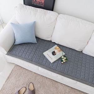 쇼파패드 멜란네이비 3인용 여름이불 패드 쇼파패드