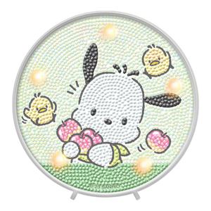 산리오 캐릭터즈 포차코 애플 보석십자수 무드등 BSM-005N