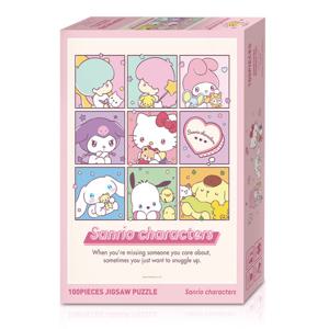산리오 캐릭터즈 쁘띠마망 직소퍼즐 100피스 SAN-K100-026