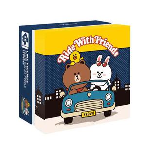 직소퍼즐 라인프렌즈 우리는 라이더 친구들 56피스 TG-PL56-2106