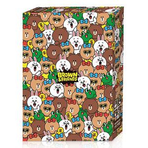 직소퍼즐 라인프렌즈 브라운앤프렌즈 와글와글 800피스 TG-LA08-038