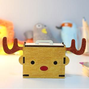 DIY 나무 모형 조립 키트 동물 오르골 보석함 루돌프 CM872