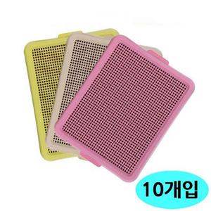 토일렛 배변판 그물망 라온 강아지 아이보리 강아지