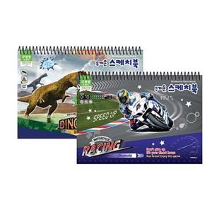 미술용품 문구/3000 두꺼운스케치북(MT/남/아이비스)X5개