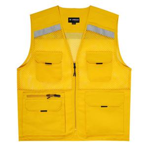 반사 망사 조끼(LD483) 옐로우
