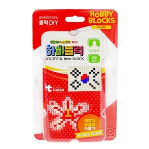 디폼블럭 하비블럭 DIY - 태극기   무궁화 set