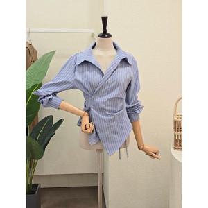 [포커스]25FM5C9BL5106_카라넥 랩 스타일 셔츠