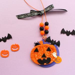 할로윈 호박목걸이 10set