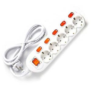 멀티탭 개별 전기 코드선 연장선 멀티 콘센트 5구 3M