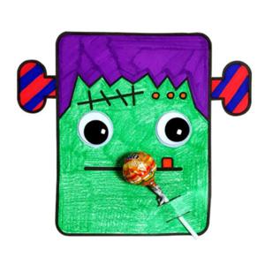 할로윈 프랑켄슈타인 사탕 만들기