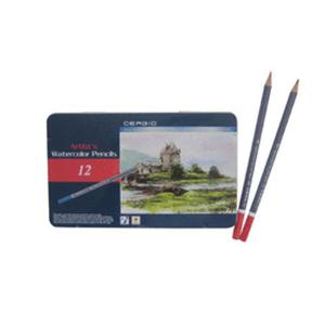 세르지오 수채 색연필 12색 색칠색연필 전문가색연필 문구색연필 사무색연필 수채색연필 그리기색연필 그림