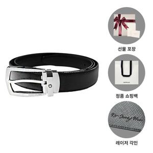몽블랑 4810 남성 벨트 116706 소가죽 블랙