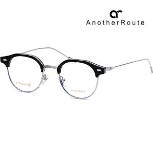 [룩플러스]어나더루트 안경테 AR0001FB C2 반뿔테 베타티타늄