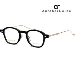 [룩플러스]어나더루트 안경테 AR0002FB C2 블랙 뿔테 베타티타늄