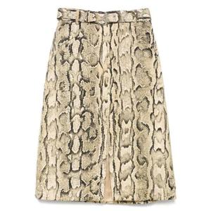 드리스 반 노튼 미디 스커트 251 010809 1417 103 BEIGE