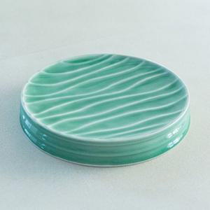 이천도자기 비취연 원모듬 접시 미니 10.5cm 그릇