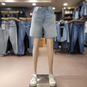 리바이스 여성 하이라이즈 배기 쇼츠 A9311-0016