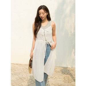 [올리브데올리브] 레이스 슬리브리스 레이어드 원피스 OW5MO551  OW5MO551