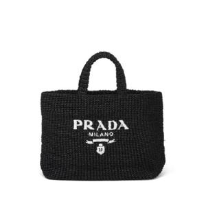 프라다 라피아 토트 백 1BG392VOOL2A2T