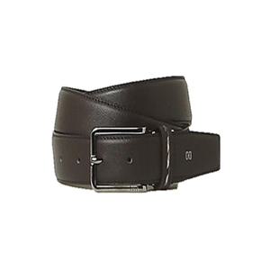 [닥스핸드백] 브라운 체크라인 고리 소가죽 비조벨트 DBBE5F361