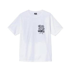 스투시 바이브레이션 티셔츠 화이트 3903704