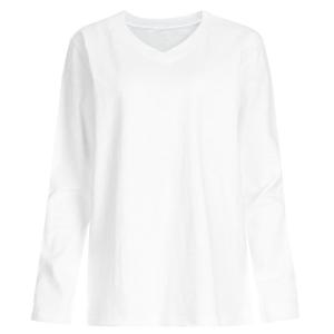 [샵앤]여성 국산 사계절 V넥 슬라브 긴팔 티셔츠 DAI-WSH-1056-