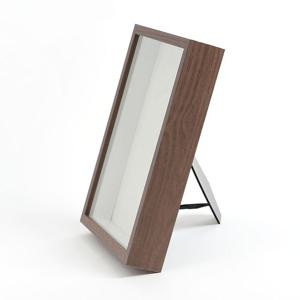 탁상용액자 아트공간 3D 입체 관액자 8x10 (다크우드)