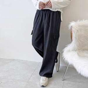 [리빌모아]남자 골덴 카고 와이드 스트링 팬츠 DJ2-PTW-SGPACM18