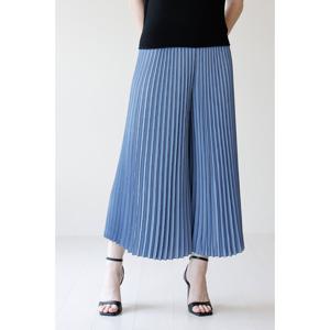 [요이츠]핀스트라이프 핸드플리츠 팬츠_YJ06WNPSL30_BL1