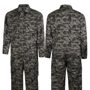 [파파브로]남성 밀리터리 패턴 점프수트 작업복 세트 KS-SET-715